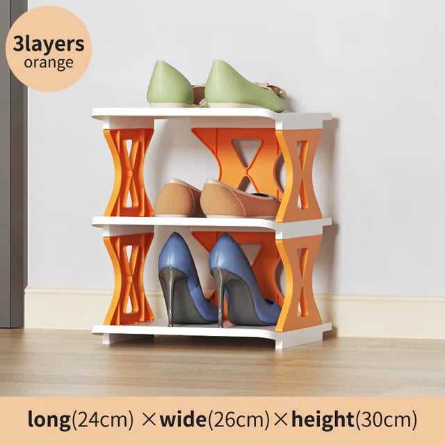 Multi-Layer Plastic Shoe Rack